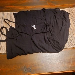 Xhilaration Black Swim Suit Cover Up